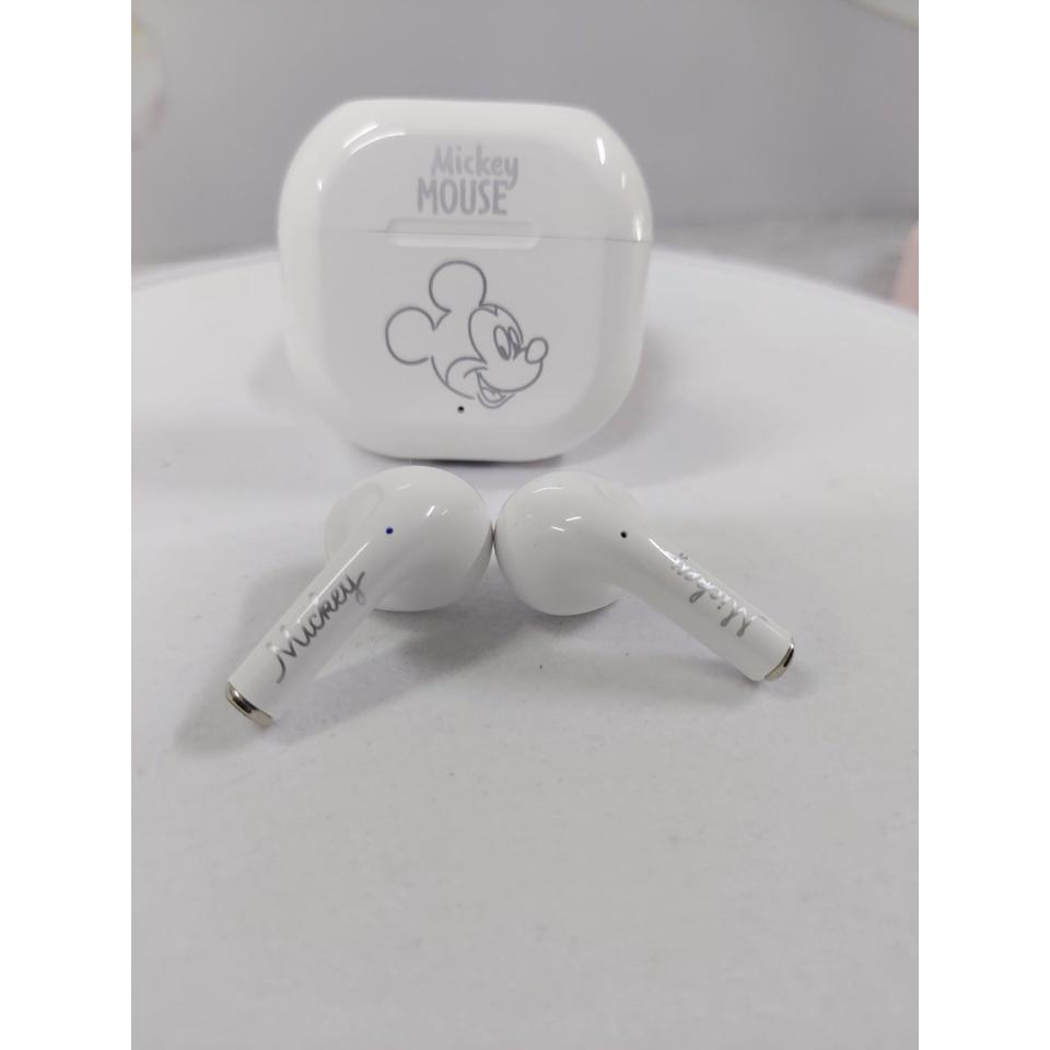 Tai nghe không dây Disney D17 bluetooth 5.0, giảm tiếng ồn, chống nước tốt, thiết kế hình chú chuột mickey siêu đáng yêu