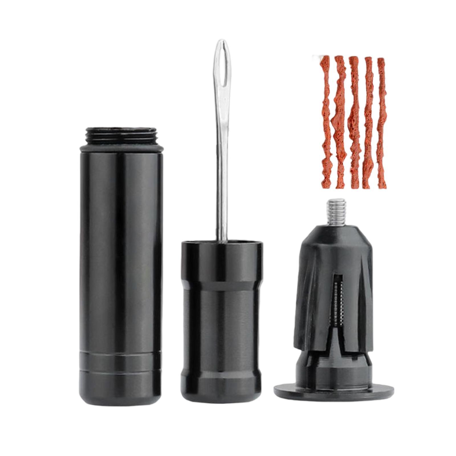 Tubeless Tire Repair Kit Handlebar Insert Tool Set for Mountain Bike