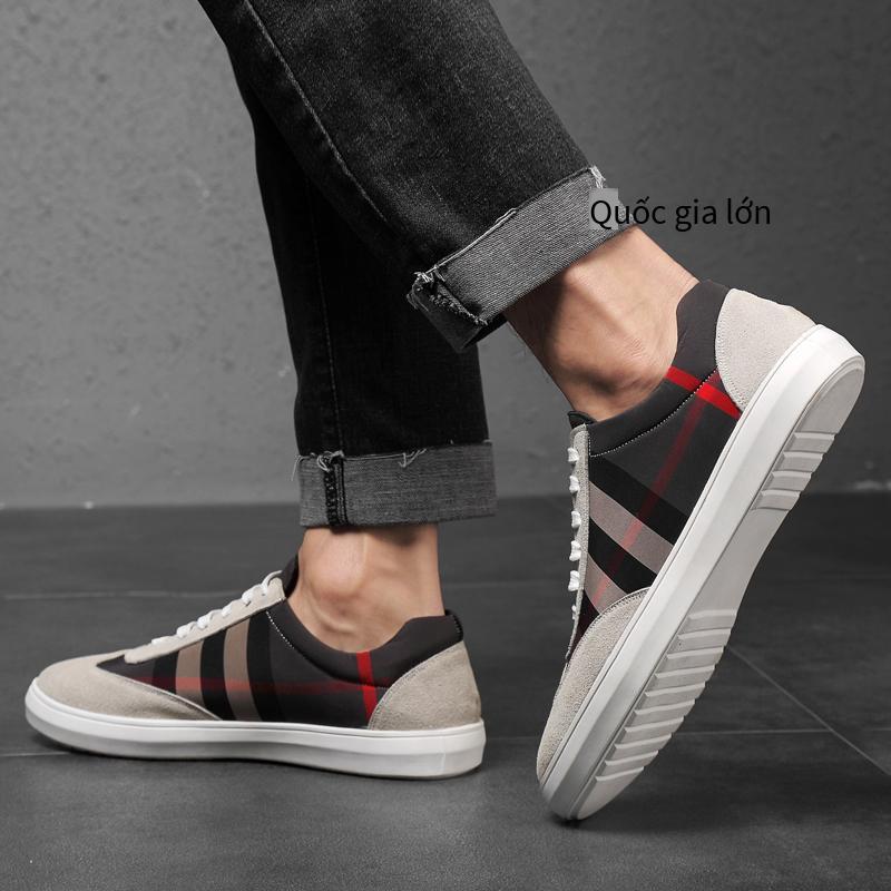 Thuận lợi nhất giày nhỏ màu trắng lưới giày đỏ giày chạy giày công sở cỡ lớn giá thấp nhất phiên bản Hàn Quốc