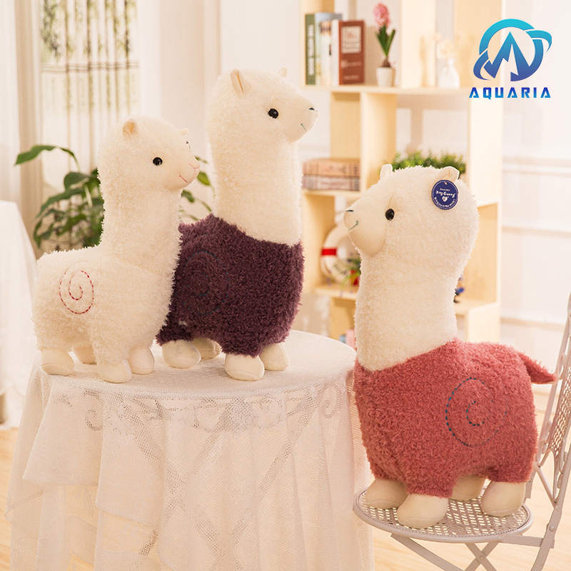 Thú Bông Lạc Đà A Đán Bá Đạo Alpaca 38cm Quà Tặng Cưng Xỉu Siêu Hot