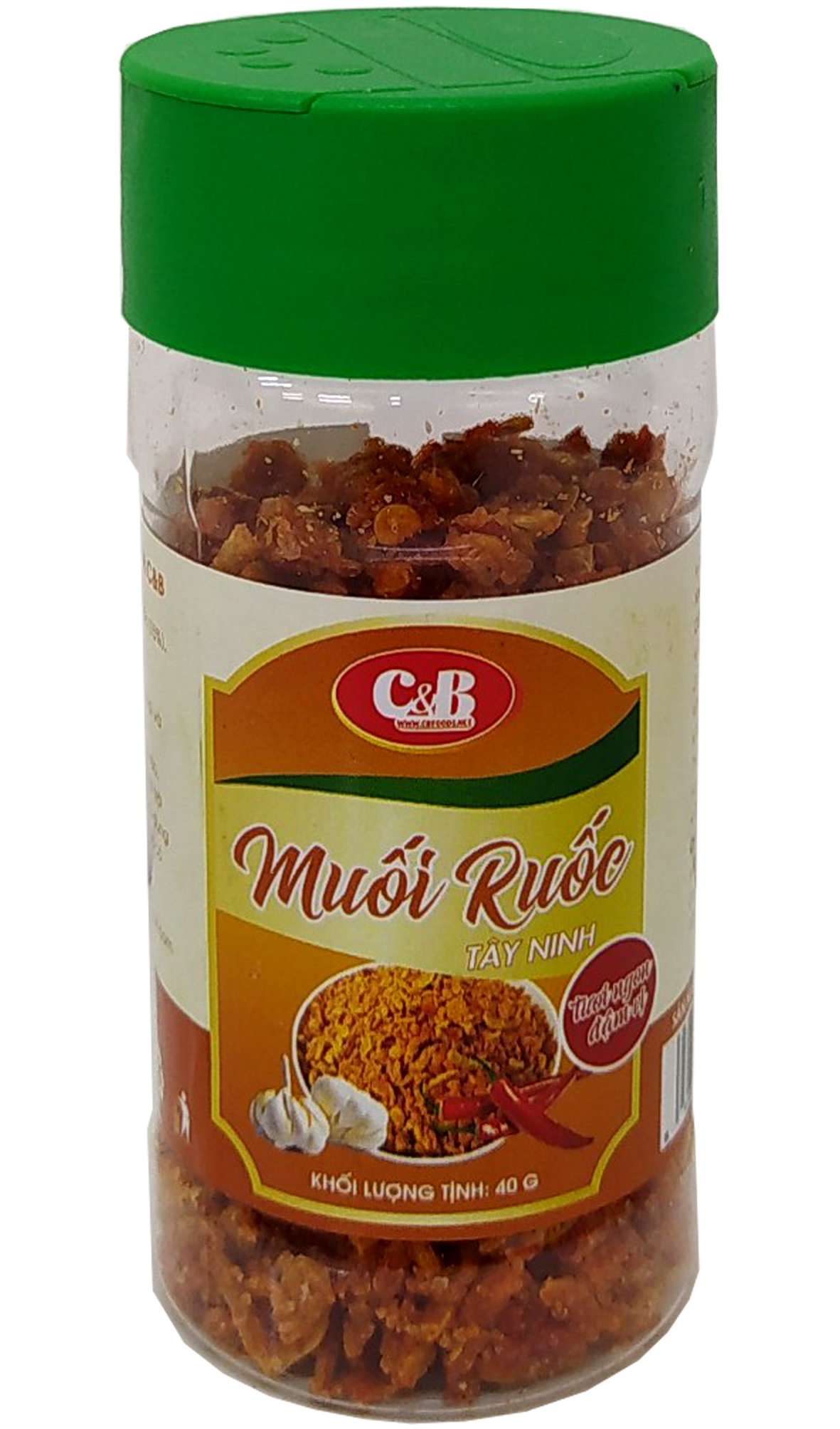 Muối Ruốc Ớt Tây Ninh C&amp;B - Hộp 40G