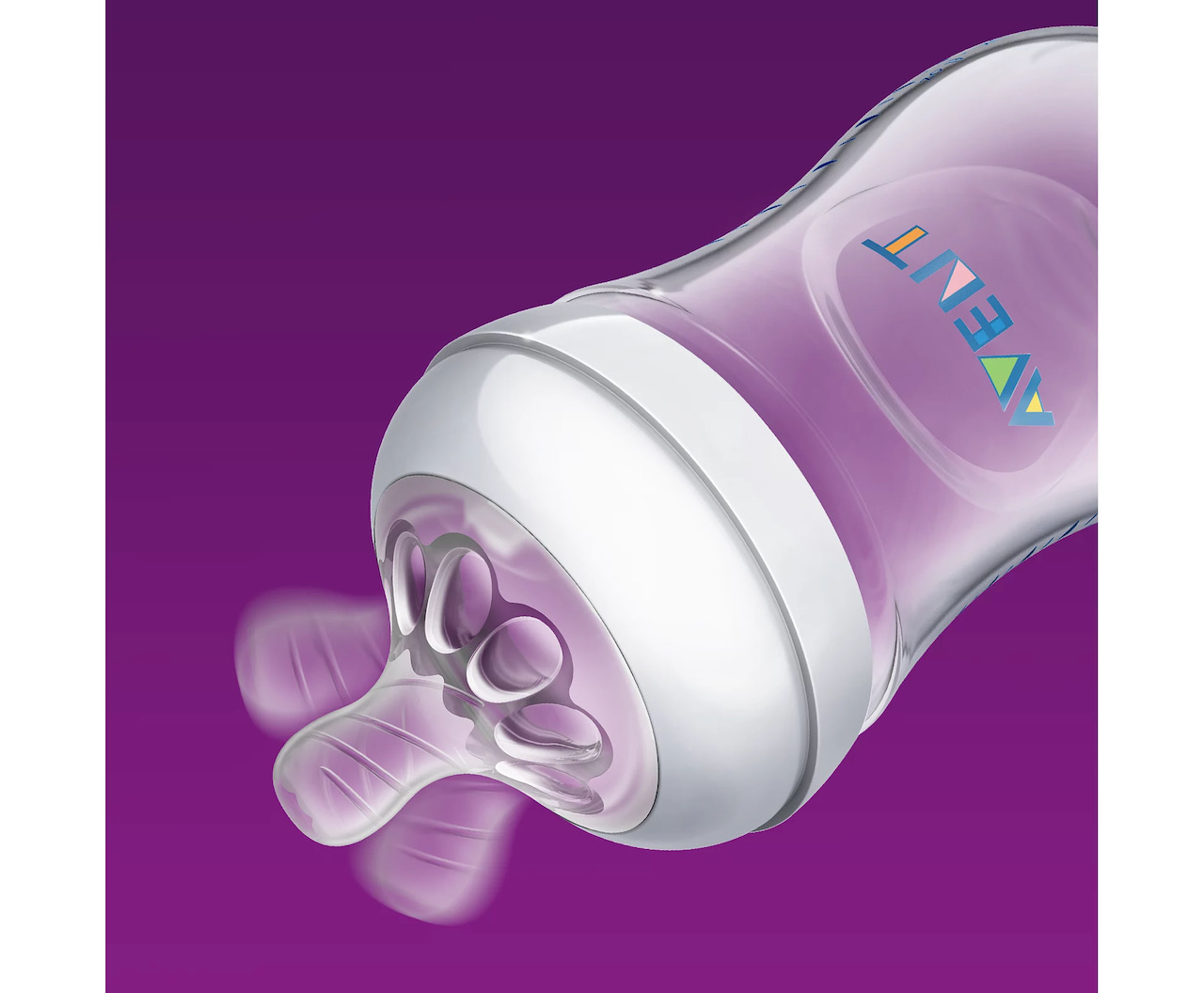 Bộ 2 Bình Sữa Mô Phỏng Tự Nhiên Philips AVENT 125ml -Hàng nhập khẩu chính hãng