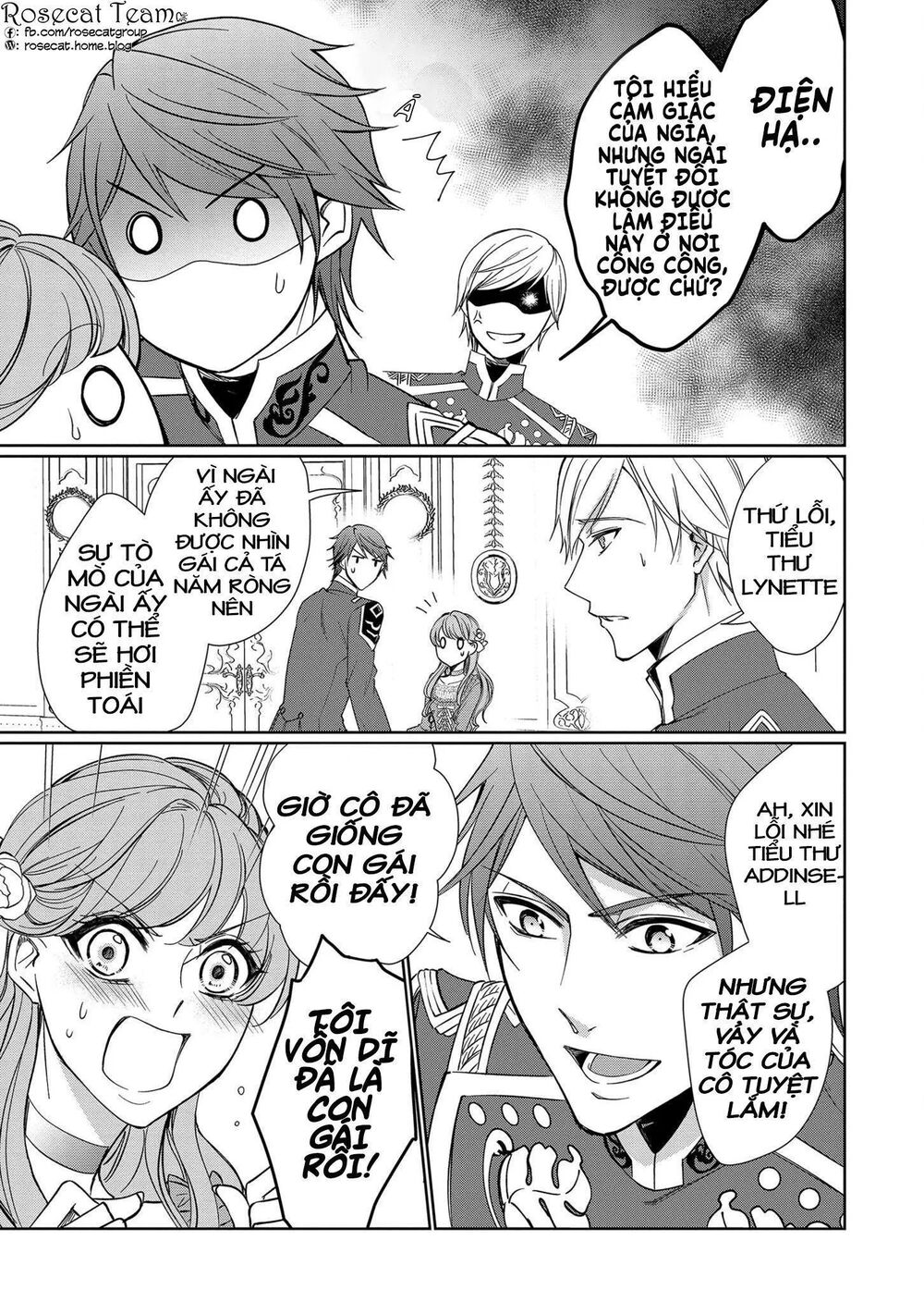 con gái bá tước bỗng thành vị hôn thê của thái tử điện hạ chapter 2 18