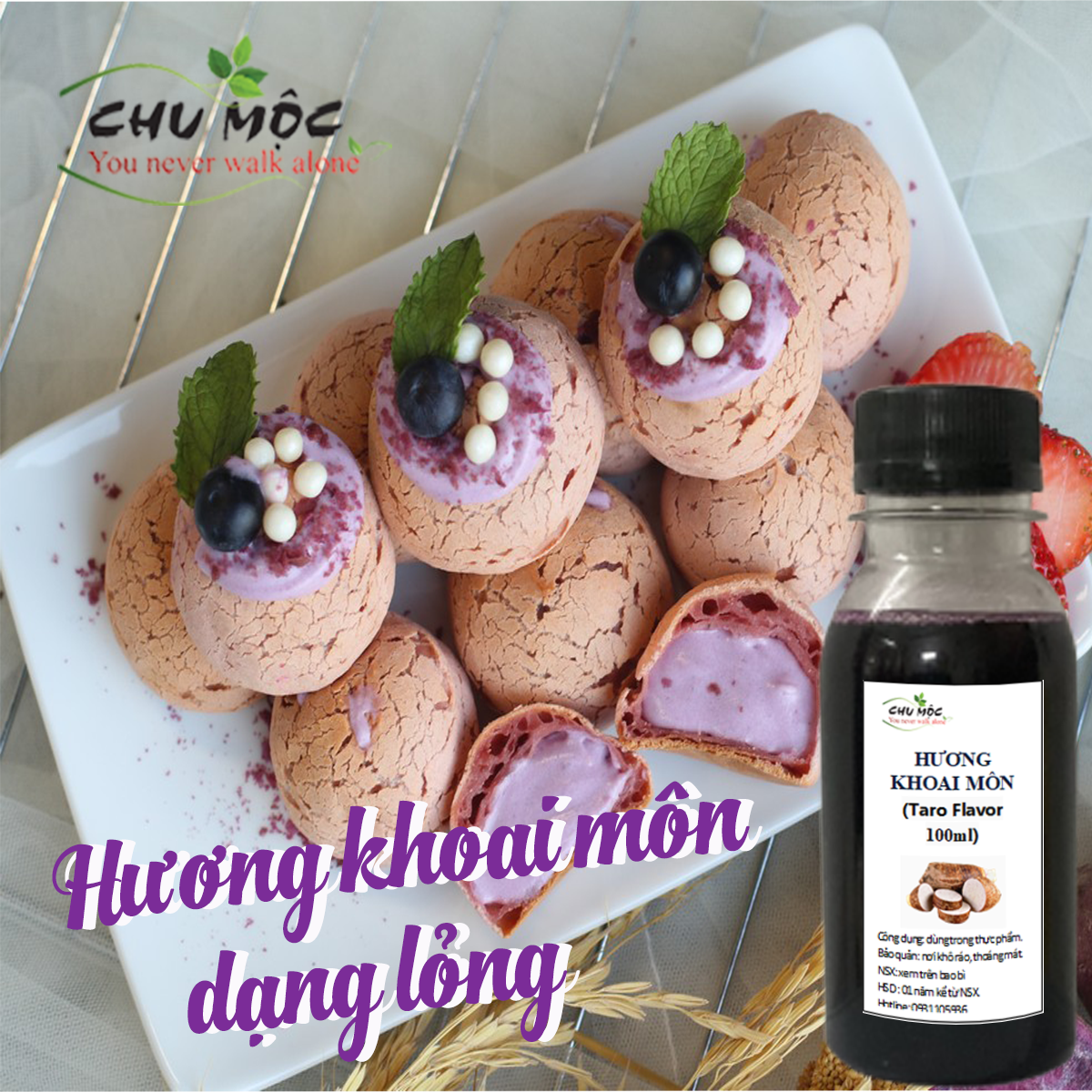 Hương khoai môn dạng lỏng