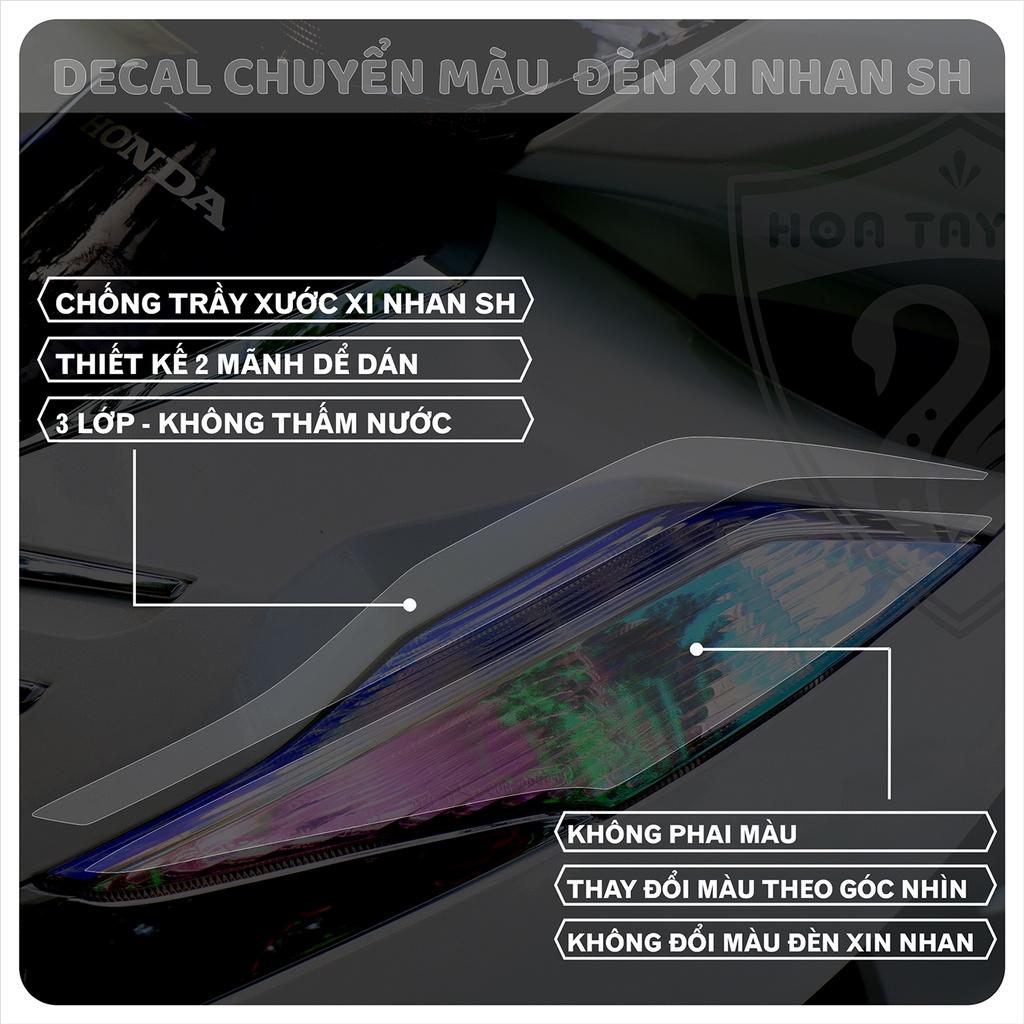 Miếng dán XI NHAN SH 125 - 150 - 350 chuyển màu bảo vệ XI NHAN CHUYỂN MÀU HONDA SH