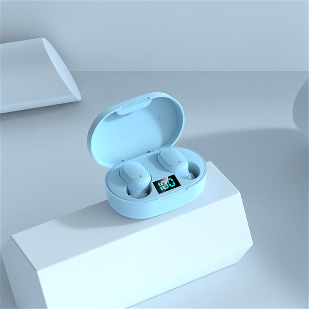 CINCATDY Tai Nghe Bluetooth V5.0 Earbuds Gaming Headphone True Wireless Headset E6S - Hàng Chính Hãng