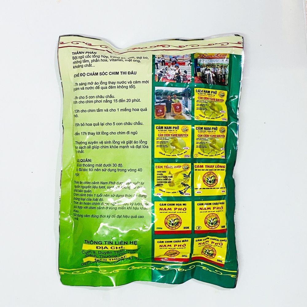 Cám chim chào mào số 1 Nam Phở cao cấp 200g - Cám chào mào số 1 Nam Phở