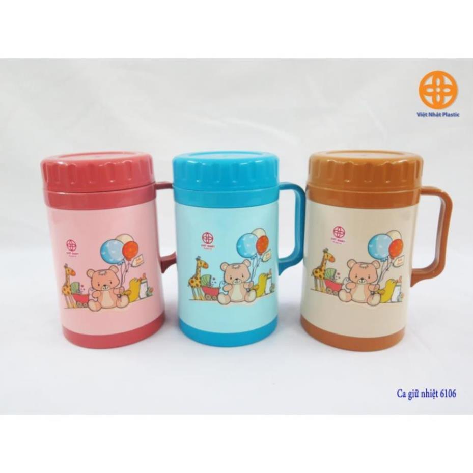 Ca Giữ Nhiệt Nhựa Việt Nhật Đủ Kích Cỡ 500ml , 750ml , 950ml - Bình Giữ Nhiệt - Ca ủ nhiệt Nhựa Việt Nhật