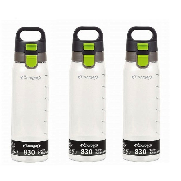 Combo 03 Bình nước nhựa Pearl Metal Charger 830ml - Nội địa Nhật Bản