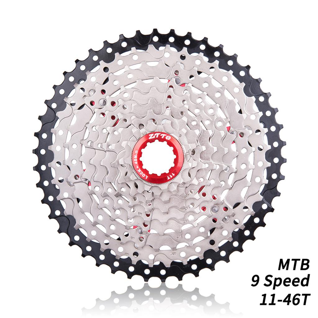 9 Steel MTB Mountain Road Bike Cassette Freewheel 11-46T Fixed Gear