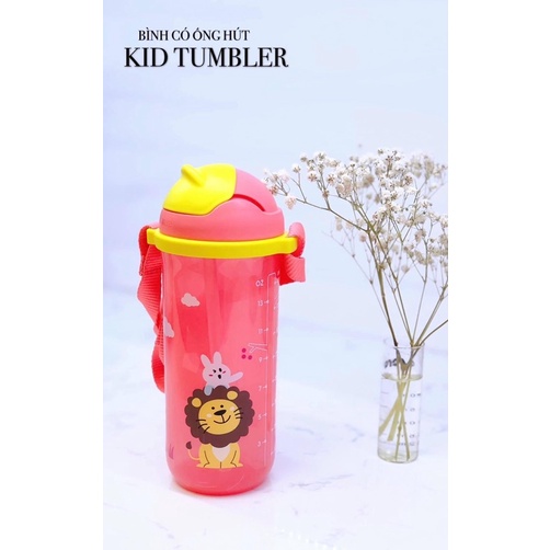 Bình Có Ống Hút Tupperware Eco Kid Tumbler With Straw 500ml