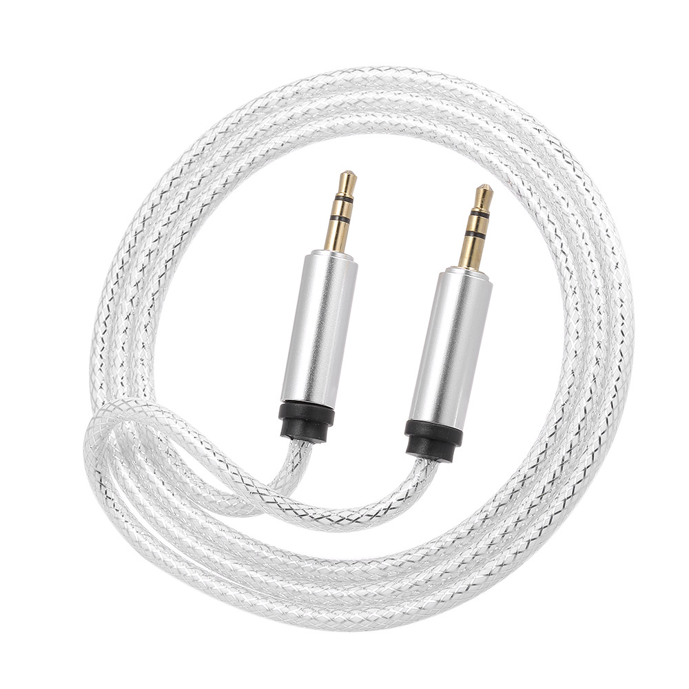 Cáp Âm Thanh Phụ Trợ Giắc Cắm 3,5 Mm Male Sang Male Cho Ô Tô / Điện Thoại / Máy Tính Xách Tay