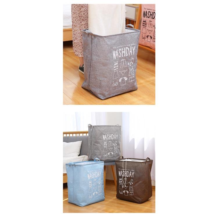 Giỏ Đựng Quần Áo Cỡ Lớn Gấp Gọn