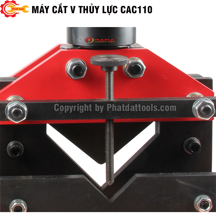 Máy cắt sắt V thủy lực CAC100