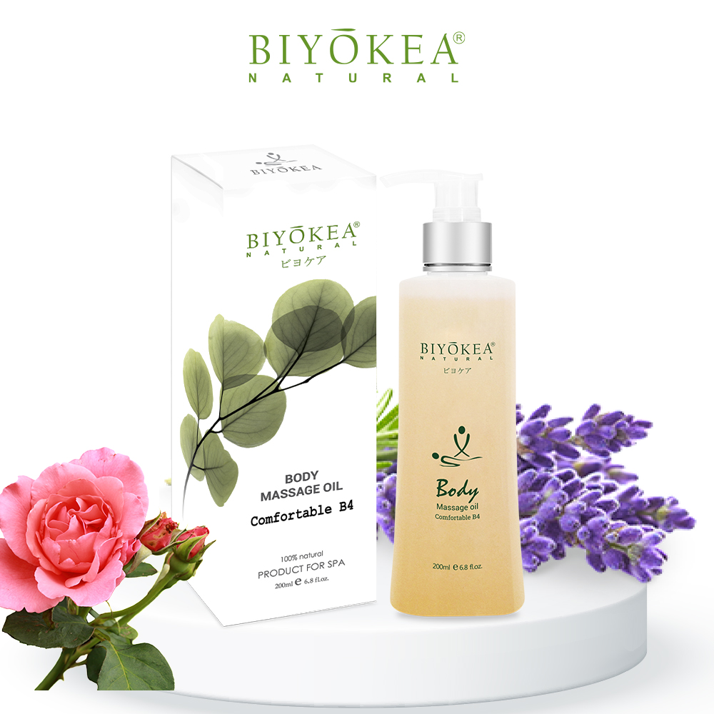 Hình ảnh Dầu Massage Body Biyokea – Comfortable B4 - 200ml