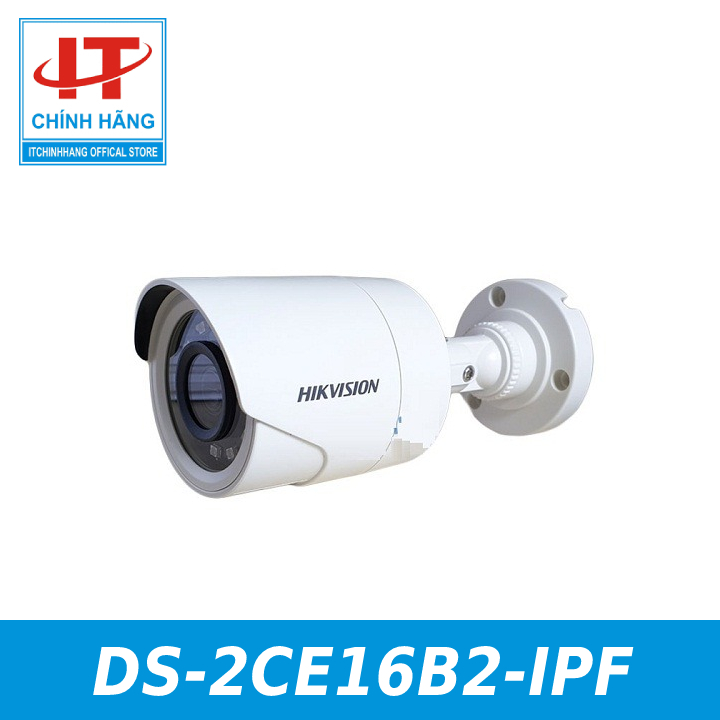 Camera HDTVI 2MP HIKVISION DS-2CE16B2-IPF - Hàng Chính Hãng