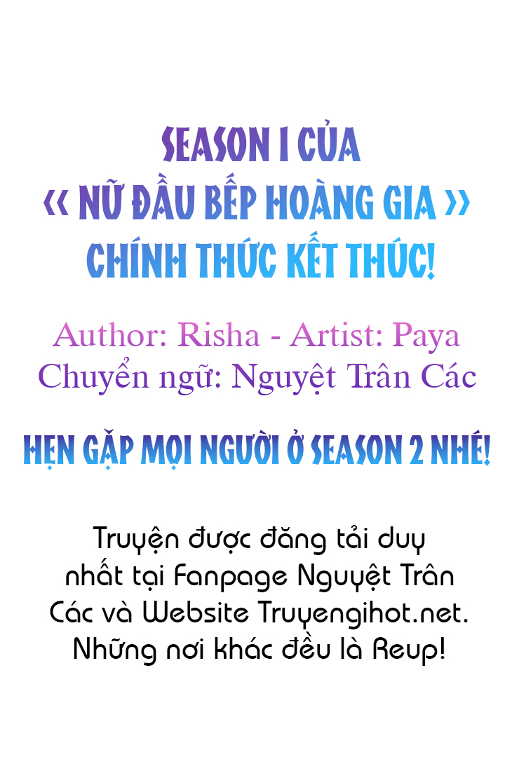 nữ đầu bếp hoàng gia chapter 48 - End Season1 81