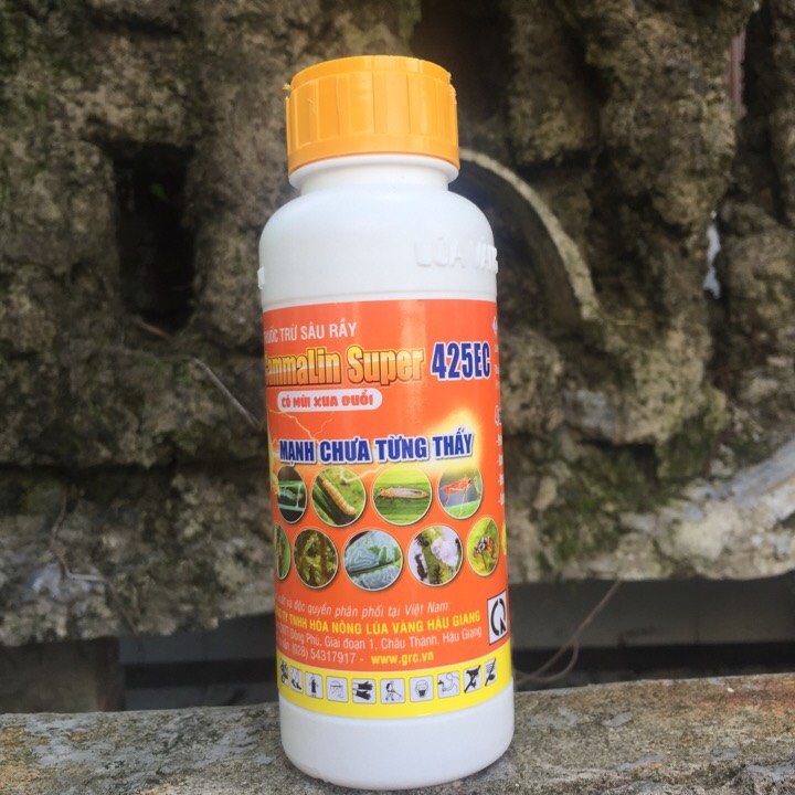 Thuốc trừ bọ trĩ, rầy nâu, sâu đục cành Gammalin Super 450ml