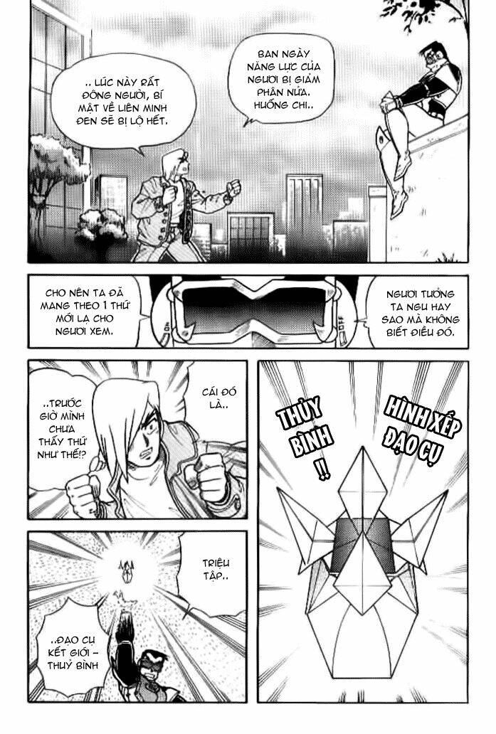hiệp sĩ giấy - origami fighter chapter 4 36