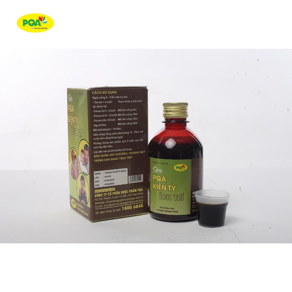 Kiện Tỳ Ích Khí PQA Hỗ Trợ Kiện Tỳ, Bổ Khí, Kích Thích Tiêu Hóa, Giúp Ăn Ngon Miệng Chai 250ml