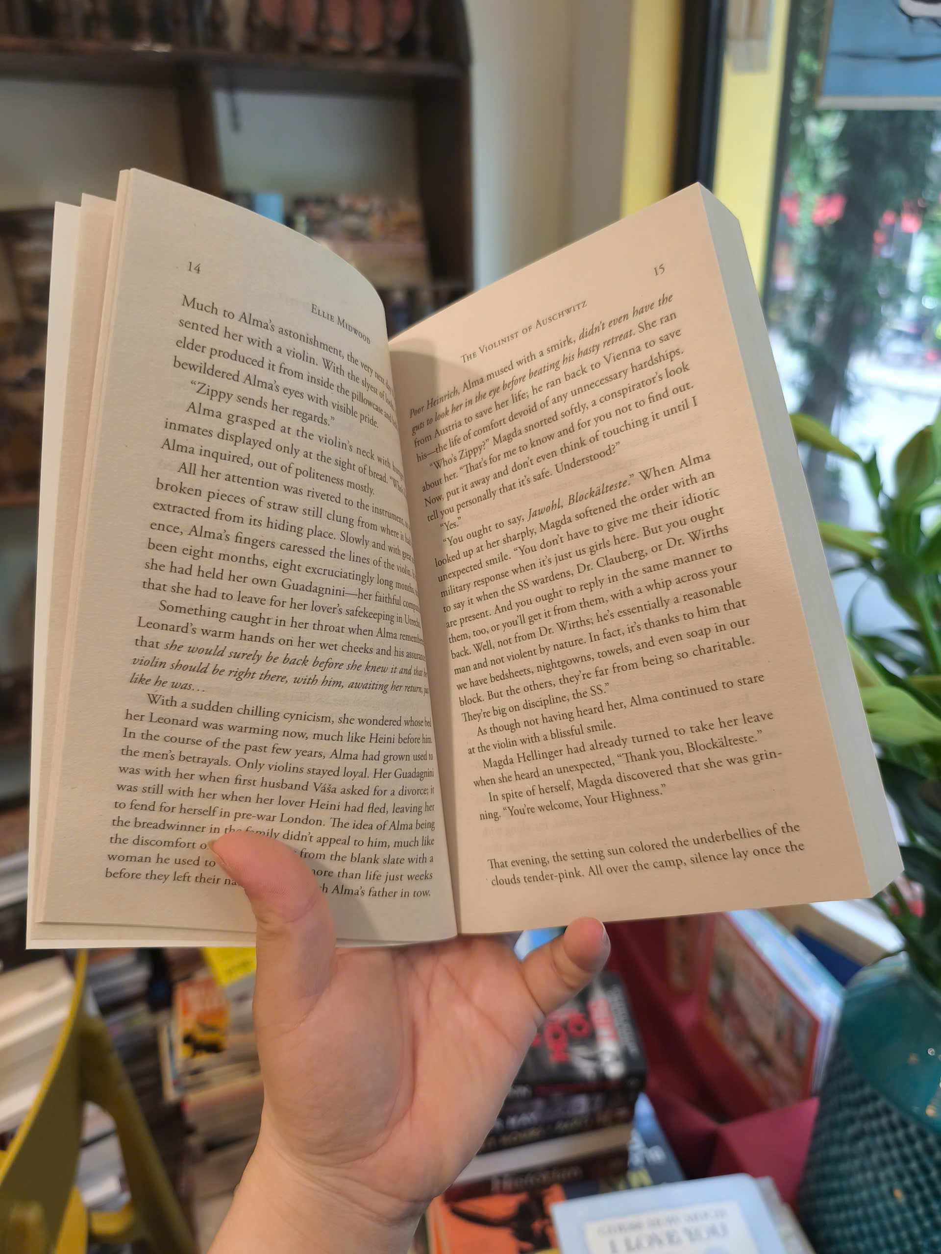 Sách - The Violinist of Auschwitz by Ellie Midwood | Historical Fiction / Holocaust / Ngoại văn