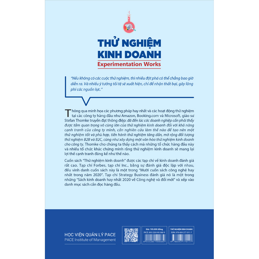Thử Nghiệm Kinh Doanh (Experimentation Works)