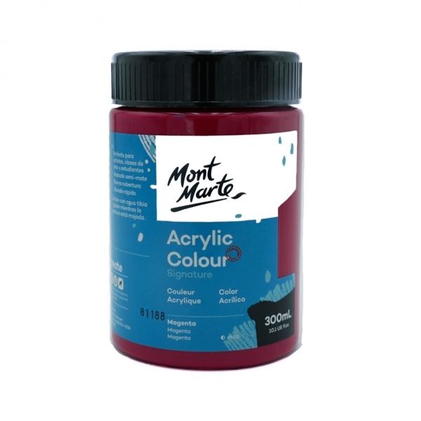 Màu Acrylic Mont Marte 300 ML MSCH3054 - Màu Magenta