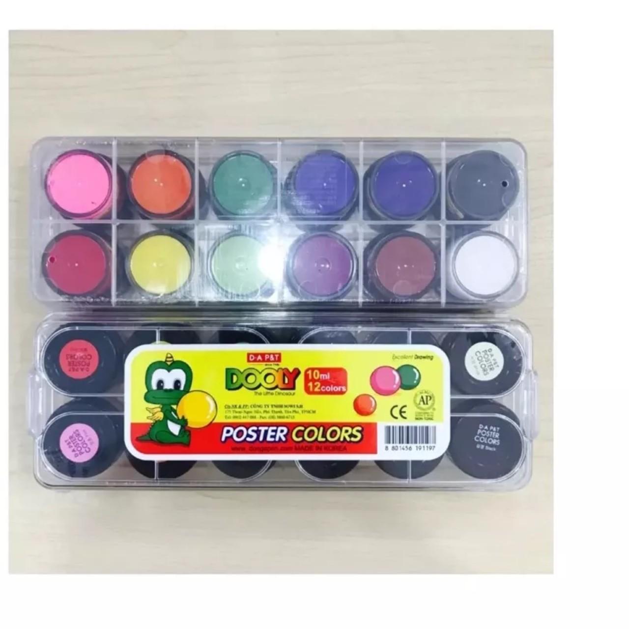 Màu Poster Dooly 12 màu 30ml