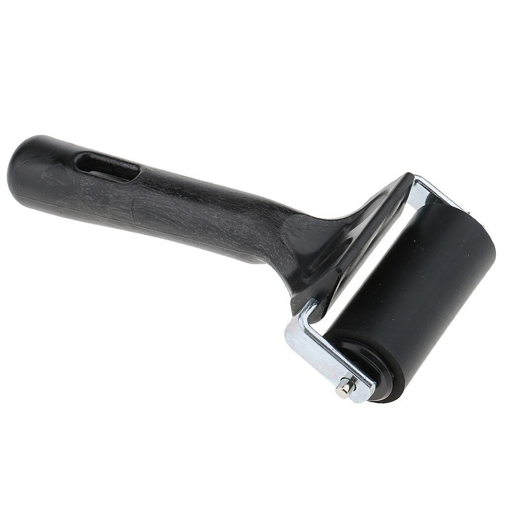 2 Pieces Rubber Blocks Printing Brayer Roller Brush For Art Crafts Tool 6cm