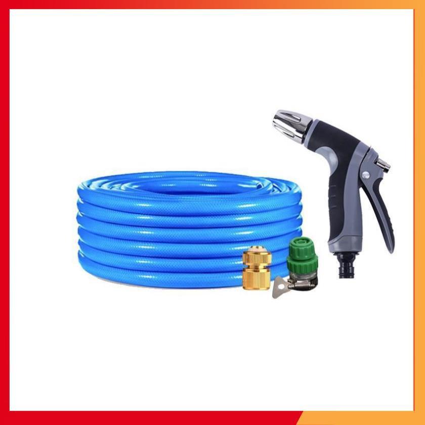 Bộ dây vòi xịt nước rửa xe,tưới cây tăng áp 3 lần 7-10m 206817