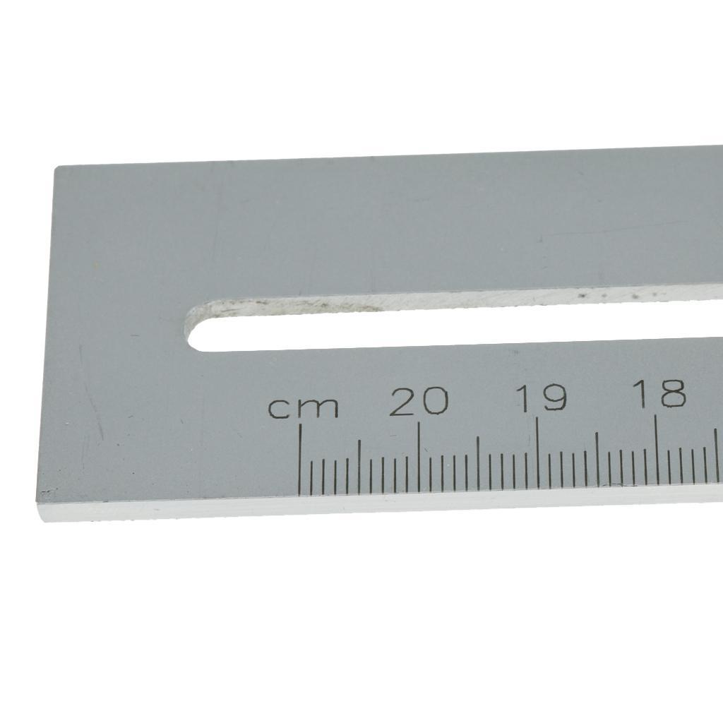 0.1mm Precision Parallel Ruler Marker Marking Gauge Line Ruler 0-200mm Woodworking