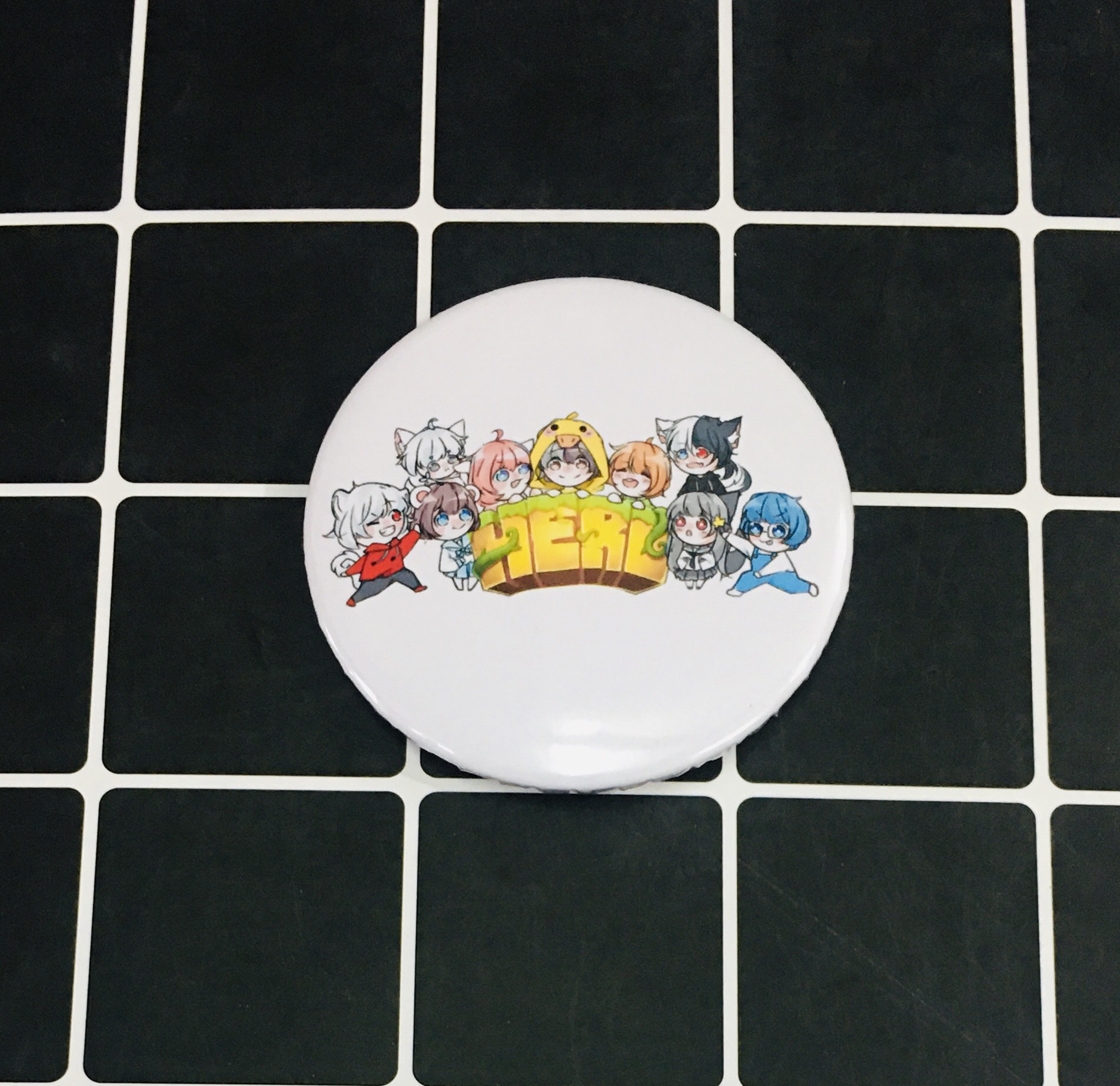 Set 5 huy hiệu Hero Team thành viên