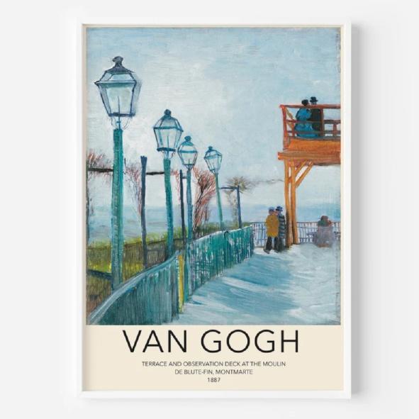 TRANH TREO TƯỜNG TRANG TRÍ DANH HỌA VAN GOGH