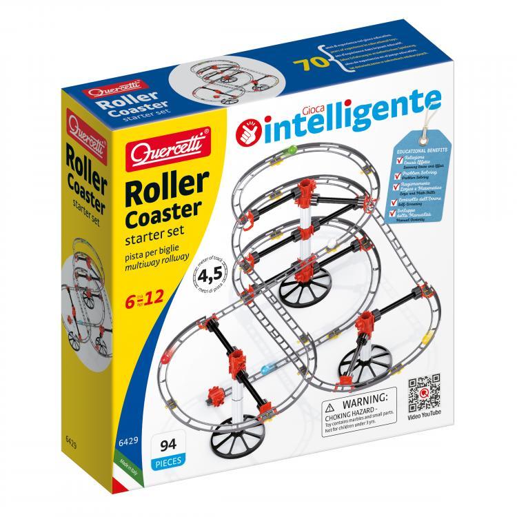 Đồ chơi Đường ray xoáy Roller Coaster QUERCETTI 6429