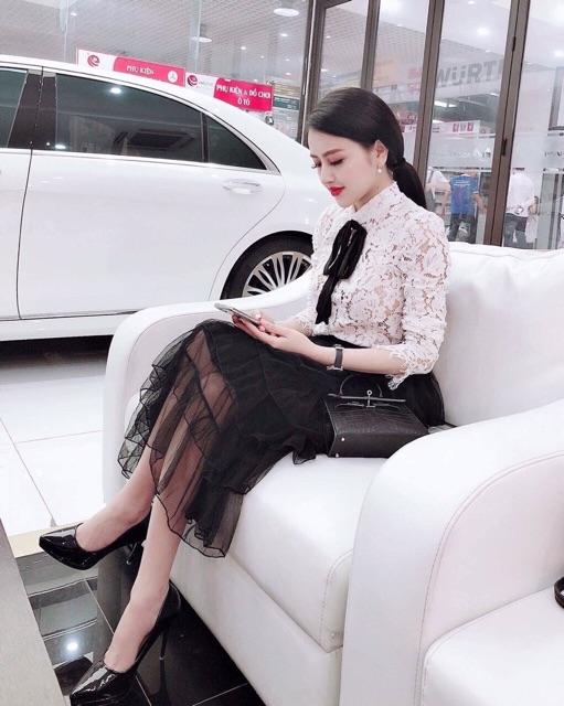 CHÂN VÁY VOAN 6 TẦNG SIÊU ĐẸP