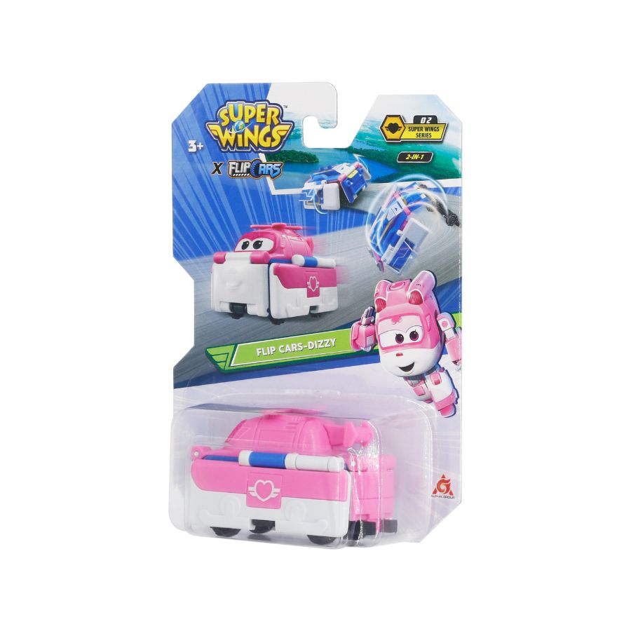 Đồ Chơi Xe Dizzy Khéo Léo Biến Hình Tàu Bay Superwings SUPERWINGS EU636302