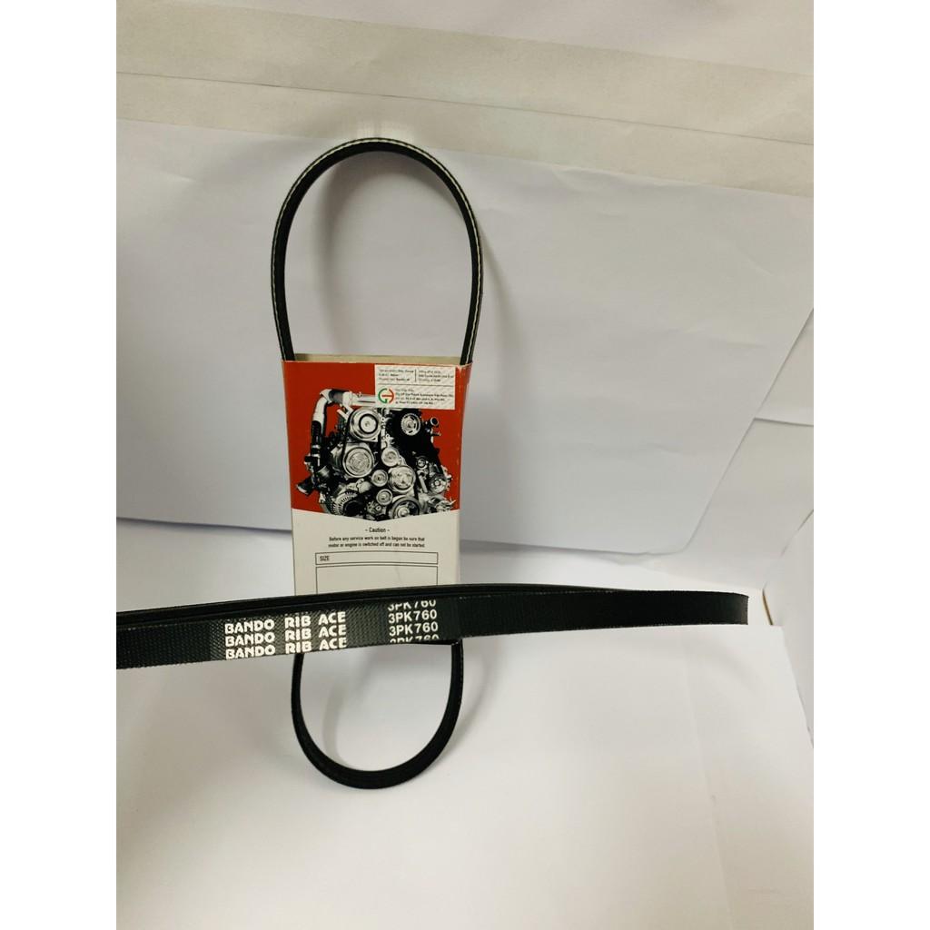 Dây curoa 3PK760 nhãn hiệu Bando Nhật Bản