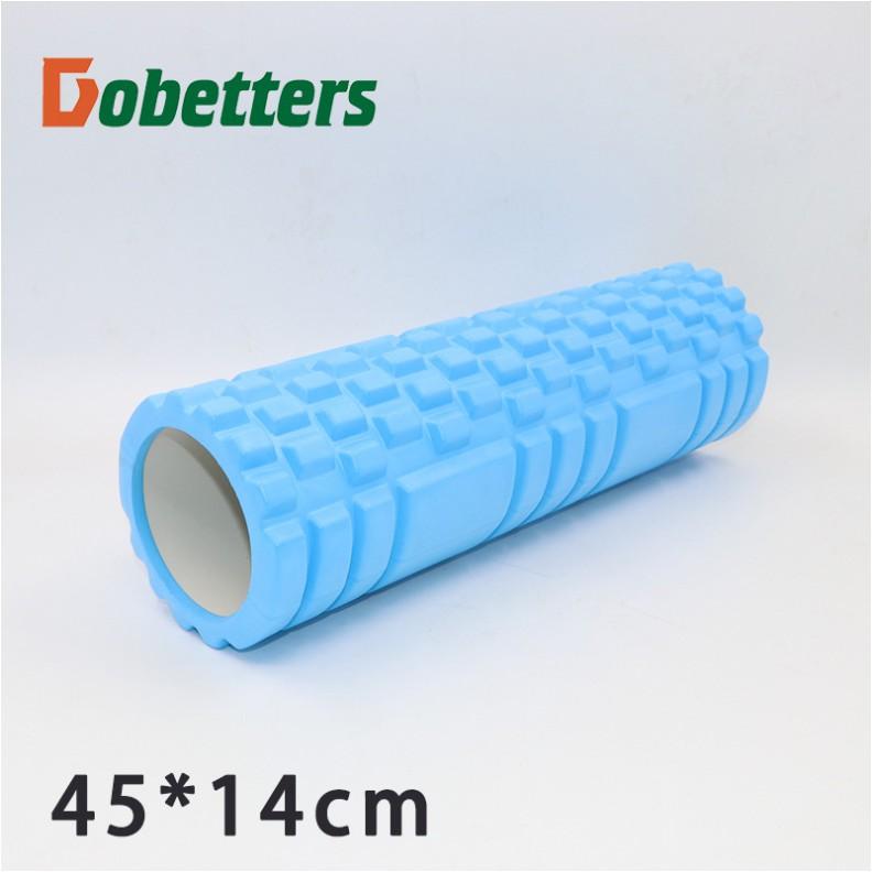 Con Lăn Massage Foam Gai Dẹt 45x14 cm Ống Lăn Giãn Cơ Tập Yoga, Gym YO21