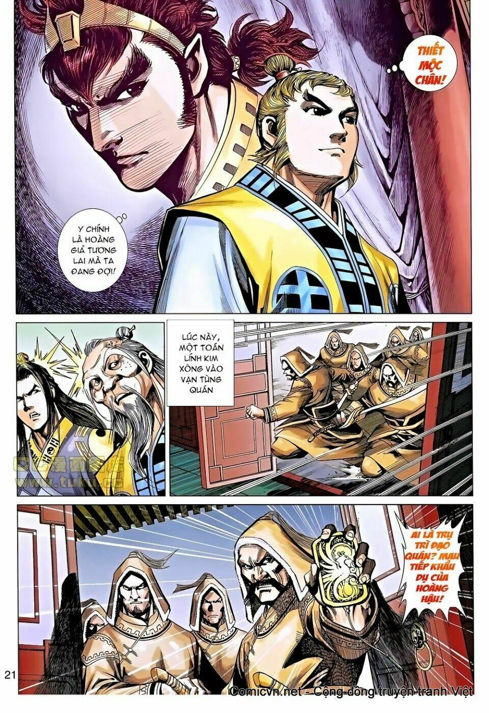 thiên tử truyền kỳ 8 - thương thiên bá hoàng chapter 40 22