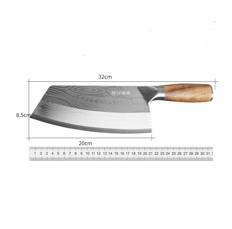 DAO BẾP NHẬT BẢN GYUTO THÉP DAMASCUS MÃ D8DT119