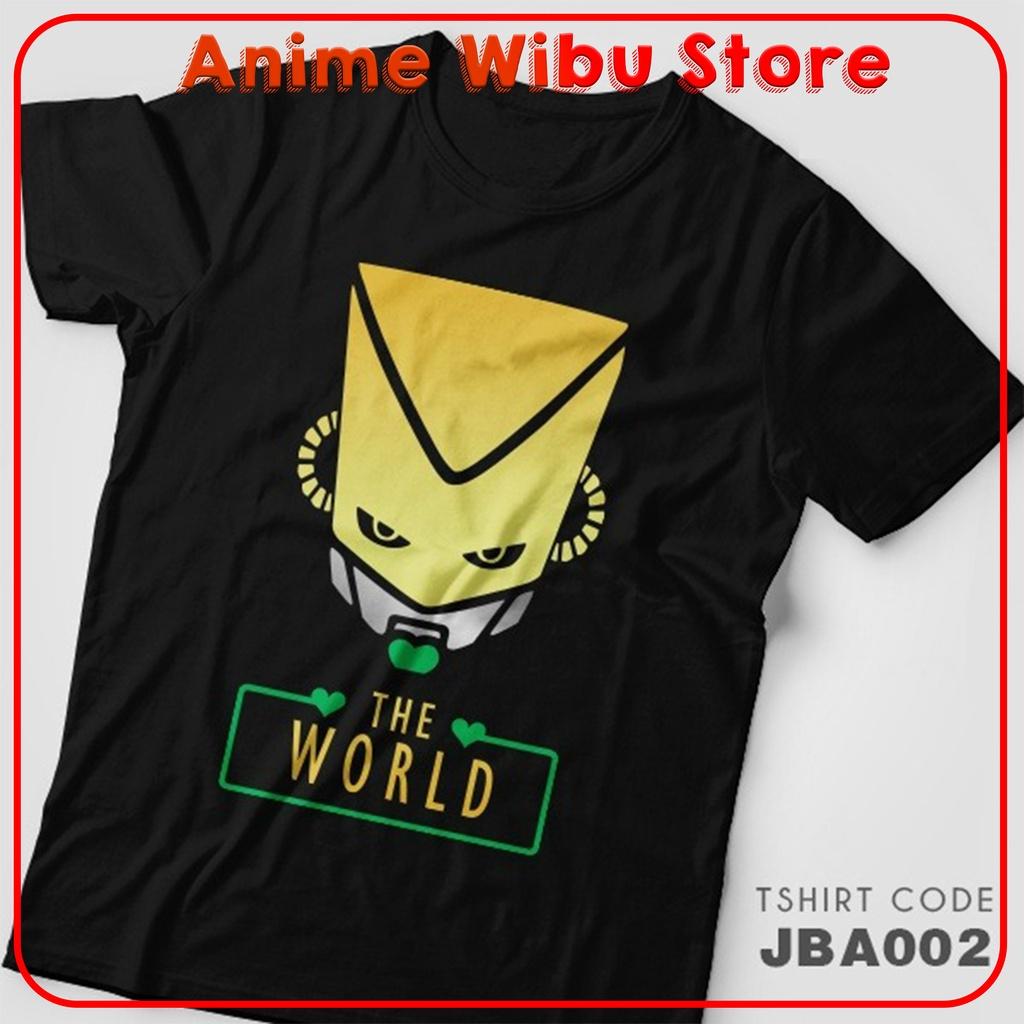 Áo thun in hình The World - Jojo's Bizarre Adventure Mẫu hình thiết kế đẹp