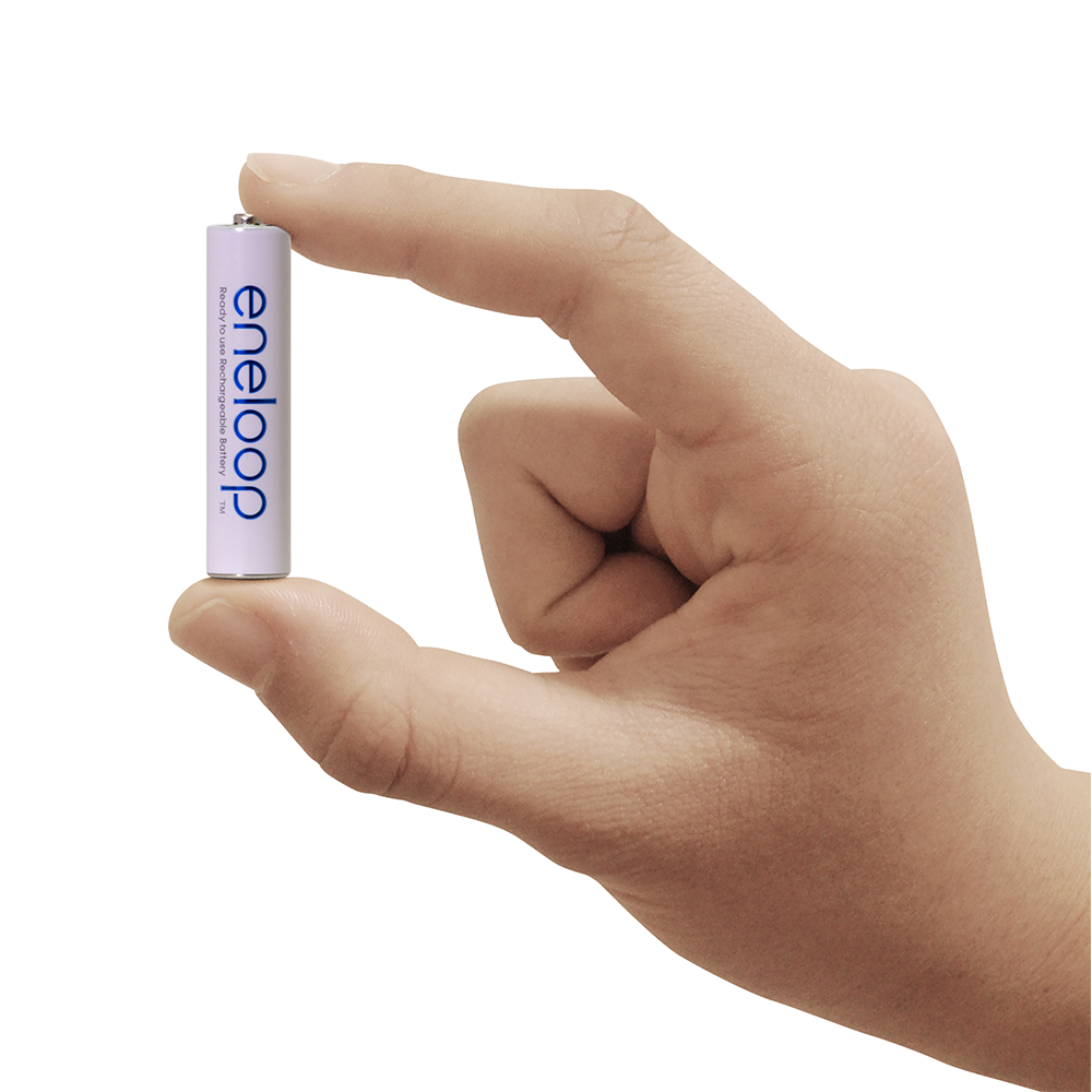 Pin sạc dự phòng NiMH Panasonic eneloop tiêu chuẩn AAA 800mAh - BK-4MCCE2BT2 - Hàng chính hãng
