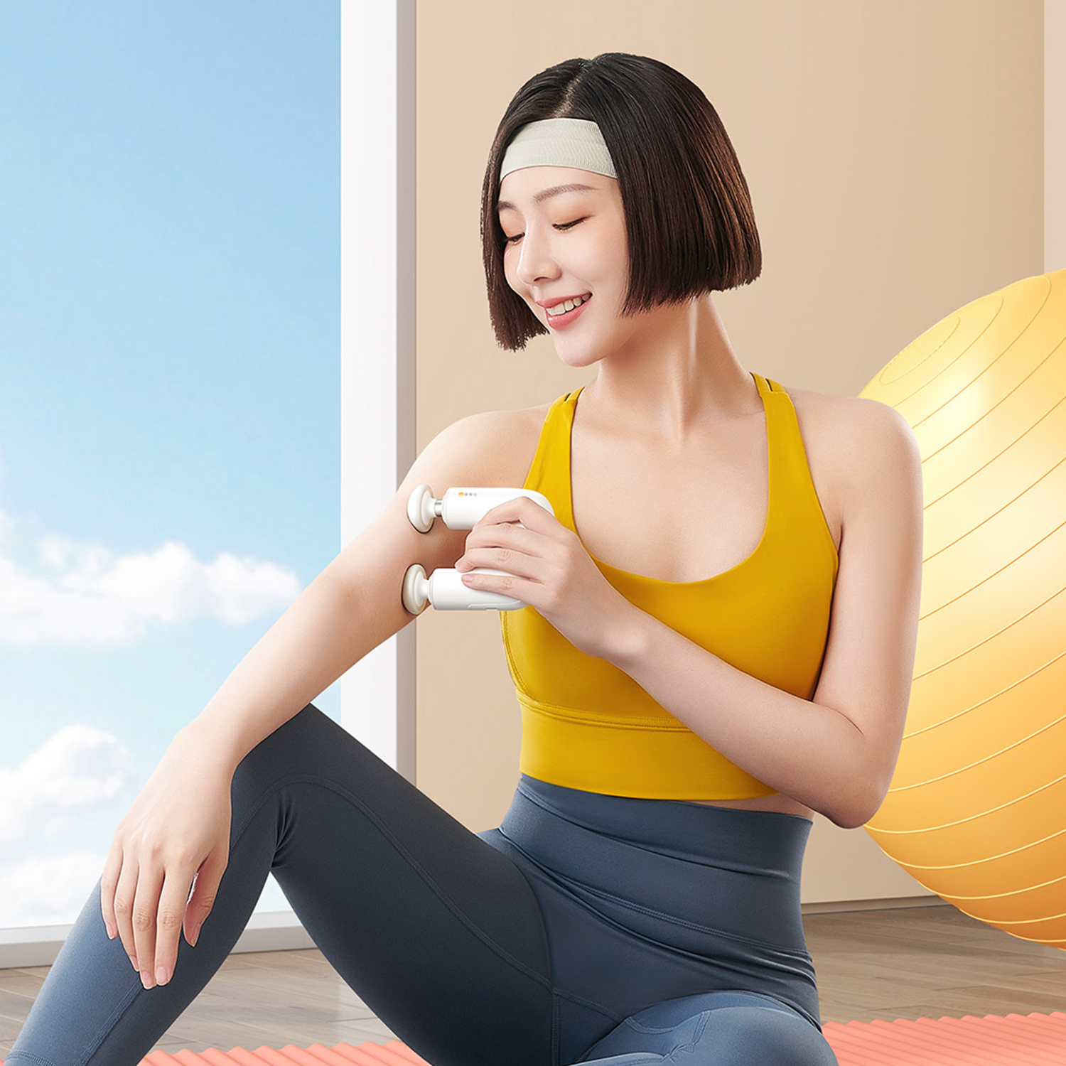 Máy Massage Cầm Tay Mini Momoda SX301, 3 Đầu Massage Đa Dạng, Động Cơ Mạnh Mẽ