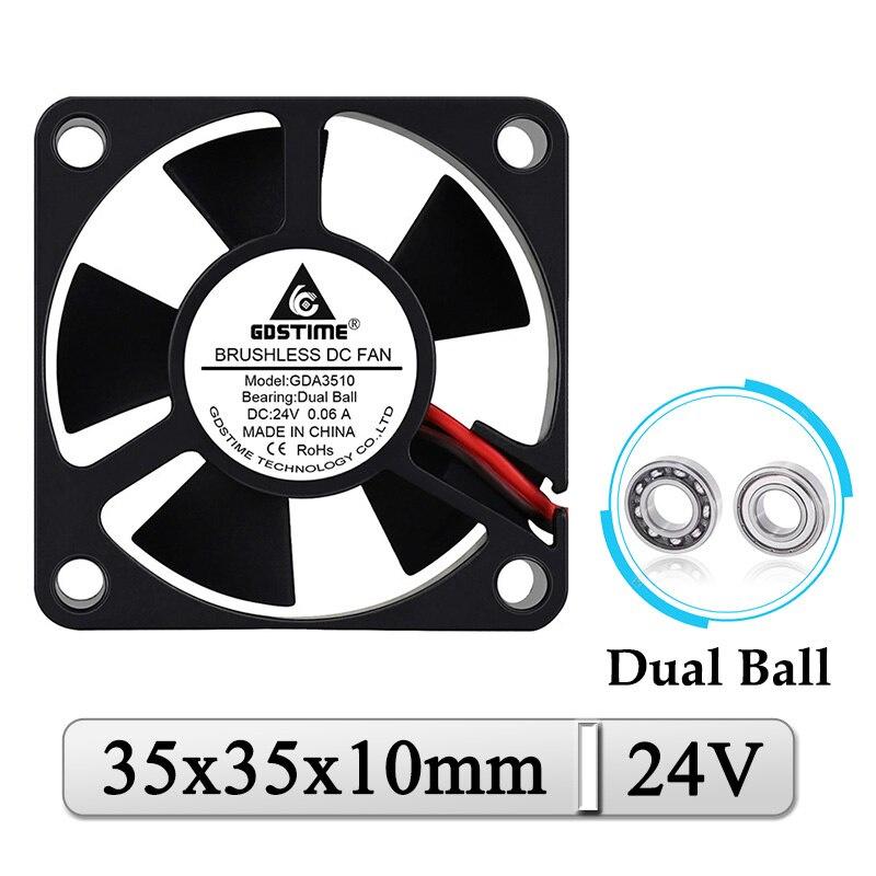 1Pcs Gdstime DC 14V Fan 3cm 31x31x1mm Dual Ball Axial Brushless 3D Printer Cooler Fan 31mmx1mm 31mm Laptop Cooling Fan