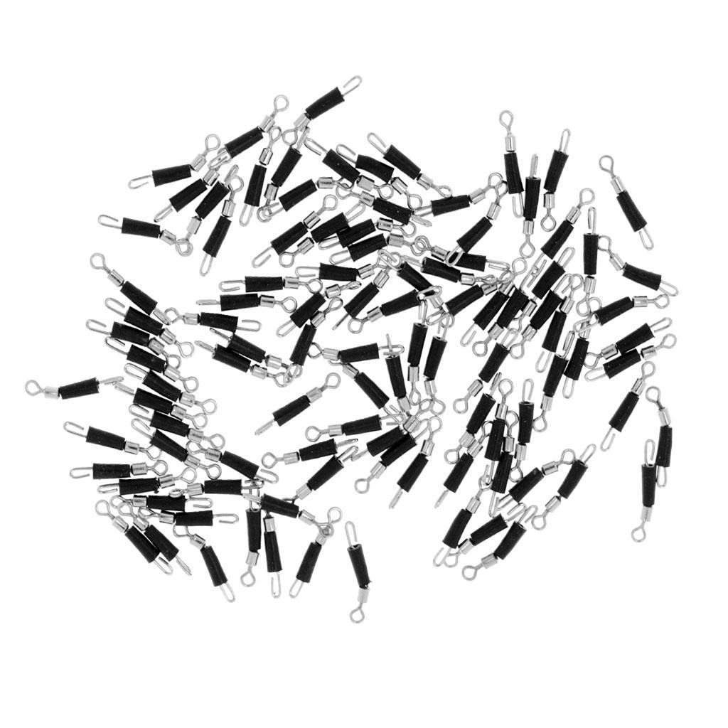 2-7pack Fishing Swivels Line Connector Quick Change Rolling Swivels Clip Swivels