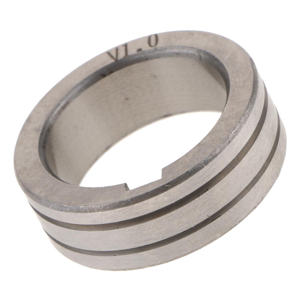 2xSteel Mig Welder Wire Feed Drive Roller Roll Parts Kunrled-Groove 0.8-1.0mm