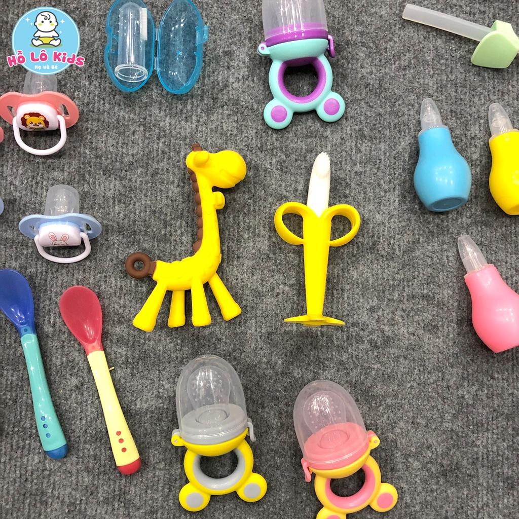 Gặm nướu cho bé silicon hình hươu và chuối, gặm niếu an toàn cho bé Hồ Lô Kids