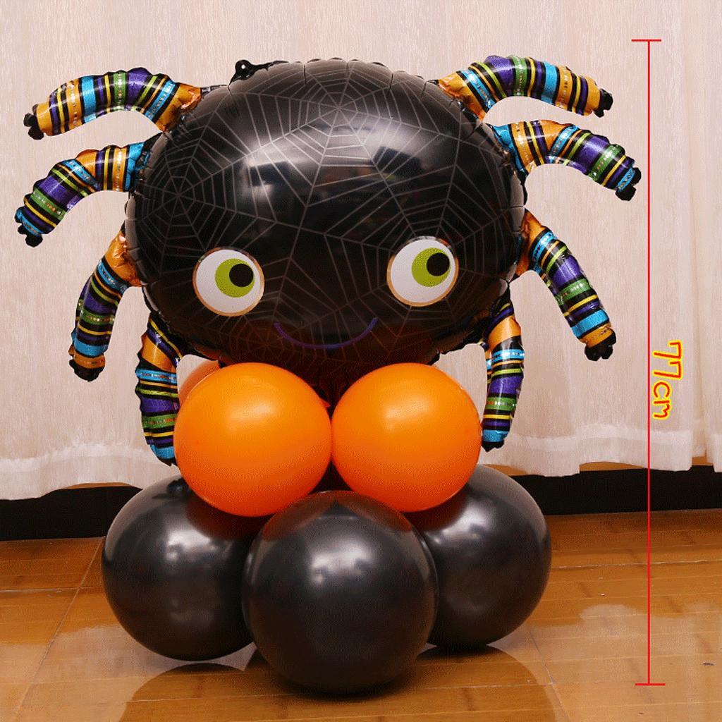 Halloween Balloon Post Spider Balloon Party Decorations Photo Prop