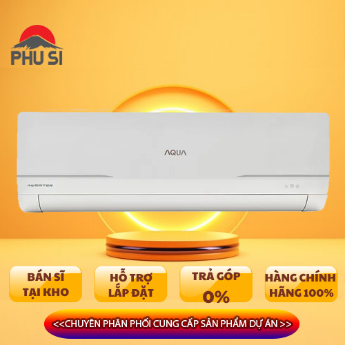 Máy Lạnh Aqua Inverter 1.5HP AQA-KCRV13WNMA - Hàng chính hãng (chỉ giao HCM)