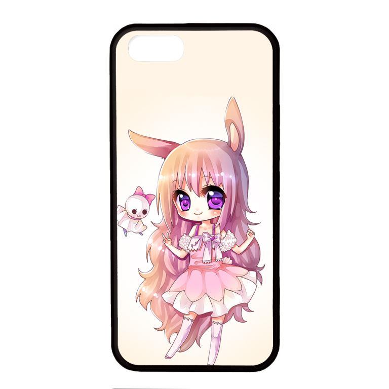 Ốp lưng dành cho Iphone 5s Ani Tai Thỏ - Hàng Chính Hãng